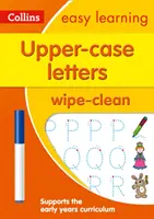 Nagybetűs betűk: Törölgetős Tevékenység Könyv - Upper Case Letters: Wipe-Clean Activity Book