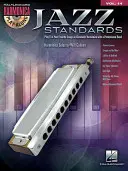 Jazzové standardy: (Chromatická harmonika): Harmonica Play-Along Volume 14 (Chromatic Harmonica) - Jazz Standards: Harmonica Play-Along Volume 14 (Chromatic Harmonica)