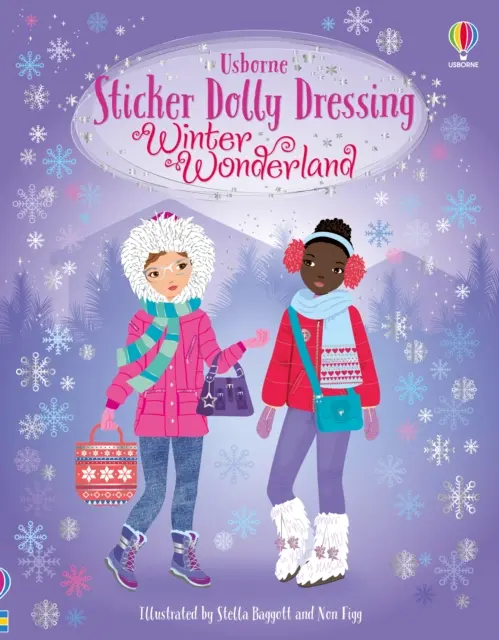 Matrica Dolly öltözködés téli csodaország - Sticker Dolly Dressing Winter Wonderland