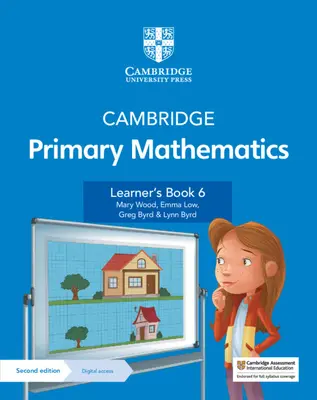 Cambridge Primary Mathematics Learner's Book 6 digitális hozzáféréssel (1 év) - Cambridge Primary Mathematics Learner's Book 6 with Digital Access (1 Year)