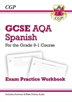 GCSE spanyol AQA vizsga gyakorló munkafüzet - a 9-1-es fokozatú tanfolyamhoz (válaszokat is tartalmaz) - GCSE Spanish AQA Exam Practice Workbook - for the Grade 9-1 Course (includes Answers)