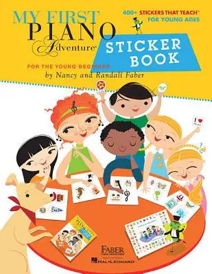 My First Piano Adventure matricás könyv - My First Piano Adventure Sticker Book