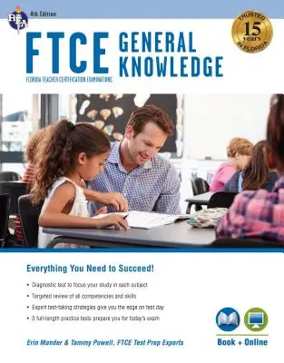 FTCE Általános ismeretek 4. kiadás, Könyv + Online - FTCE General Knowledge 4th Ed., Book + Online