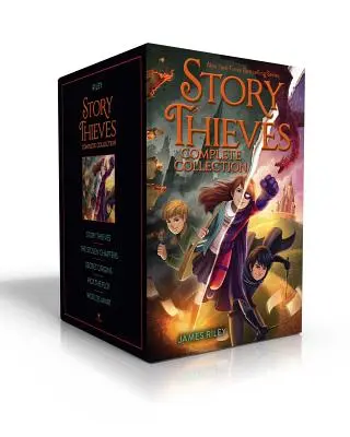 Story Thieves Complete Collection: Az ellopott fejezetek; Titkos eredet; Válassza ki a cselekményt; Világok különválasztva - Story Thieves Complete Collection: Story Thieves; The Stolen Chapters; Secret Origins; Pick the Plot; Worlds Apart