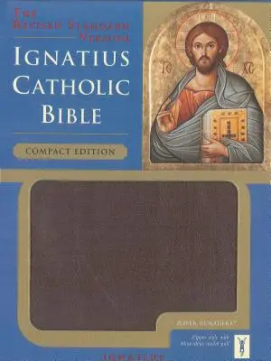 Ignatius Katolikus Biblia-RSV-RSV-Compact Cipzárral - Ignatius Catholic Bible-RSV-Compact Zipper