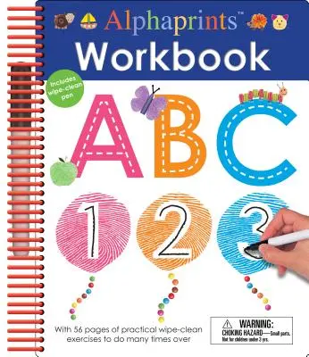 Alphaprints: Törölgethető munkafüzet ABC - Alphaprints: Wipe Clean Workbook ABC