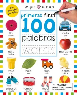 Töröld tisztára: Első 100 szó kétnyelvű - Wipe Clean: First 100 Words Bilingual