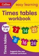 Collins Easy Learning Age 7-11 -- Times Tables Workbook Ages 7-11: Új kiadás - Collins Easy Learning Age 7-11 -- Times Tables Workbook Ages 7-11: New Edition