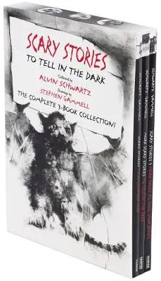 Ijesztő történetek papírkötésben: A teljes 3 kötetes gyűjtemény Stephen Gammell klasszikus művészetével - Scary Stories Paperback Box Set: The Complete 3-Book Collection with Classic Art by Stephen Gammell