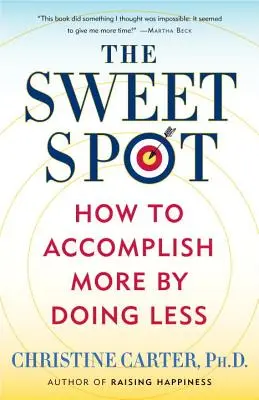 A Sweet Spot: Hogyan érhetünk el többet kevesebbet csinálva? - The Sweet Spot: How to Accomplish More by Doing Less