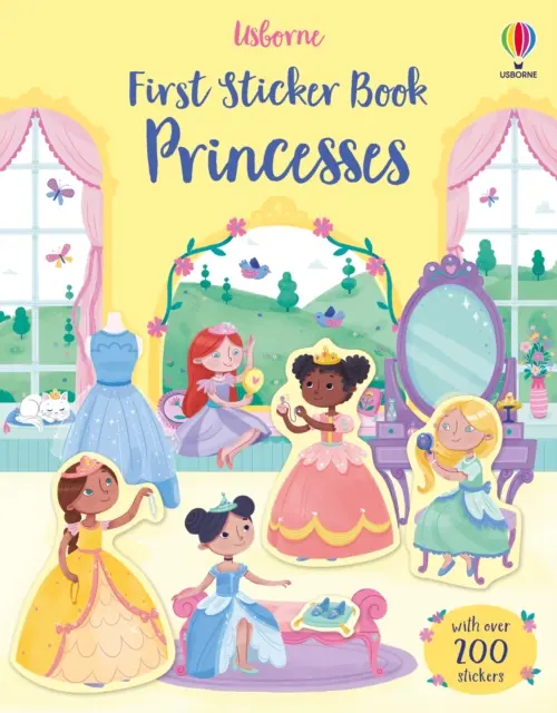 Első matrica könyv hercegnők - First Sticker Book Princesses