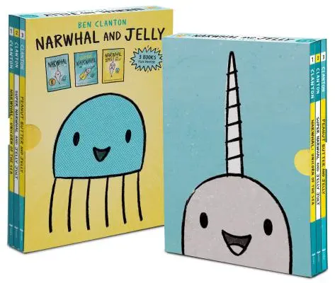 Narwhal and Jelly Box Set (1., 2., 3. könyv és poszter) - Narwhal and Jelly Box Set (Books 1, 2, 3, and Poster)