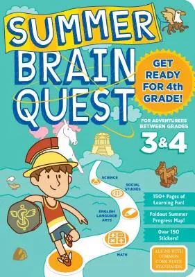 Nyári agykutatás: A 3. és 4. osztály között - Summer Brain Quest: Between Grades 3 & 4