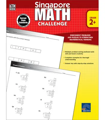 Szingapúri matematikai kihívás, 2-5. osztály - Singapore Math Challenge, Grades 2 - 5