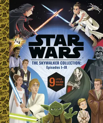 Star Wars I-IX. epizódok: Egy kis aranykönyv-gyűjtemény (Star Wars) - Star Wars Episodes I - IX: A Little Golden Book Collection (Star Wars)