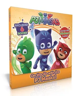 On the Go with the Pj Masks!: Az éjszakába, hogy megmentsük a napot!; Owlette háziállatot kap; Pj Masks Make Friends!; Super Team; Pj Masks and the Dinosaur!; S - On the Go with the Pj Masks!: Into the Night to Save the Day!; Owlette Gets a Pet; Pj Masks Make Friends!; Super Team; Pj Masks and the Dinosaur!; S