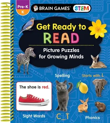 Agyjátékok Stem - Készülj fel az olvasásra: Képes rejtvények növekvő elméknek - Brain Games Stem - Get Ready to Read: Picture Puzzles for Growing Minds