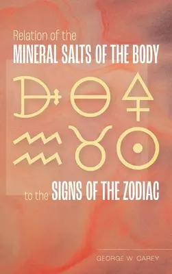 A test ásványi sói és az állatövi jegyek kapcsolata - Relation of the Mineral Salts of the Body to the Signs of the Zodiac