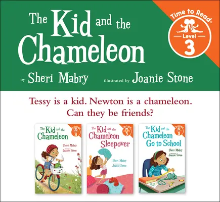 A kölyök és a kaméleon 1. szett (A kölyök és a kaméleon: Idő az olvasáshoz, 3. szint) - The Kid and the Chameleon Set #1 (the Kid and the Chameleon: Time to Read, Level 3)