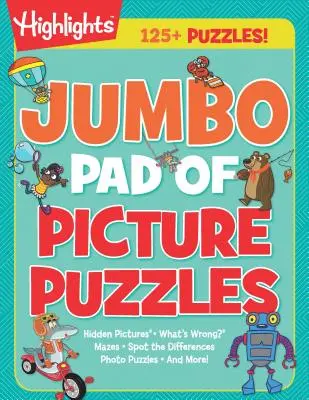 Jumbo képrejtvények - Jumbo Pad of Picture Puzzles