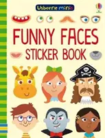 Vicces arcok matricás könyv - Funny Faces Sticker Book