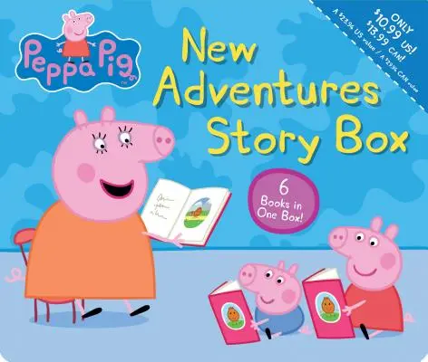 Új kalandok mesedoboz (Peppa Malac) - New Adventures Story Box (Peppa Pig)