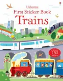 Első matricás könyv Vonatok - First Sticker Book Trains