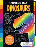 Scratch & Draw Dinosaurs - Scratch Art Activity Book (Dinoszauruszok - karcolós művészeti tevékenységkönyv) - Scratch & Draw Dinosaurs - Scratch Art Activity Book