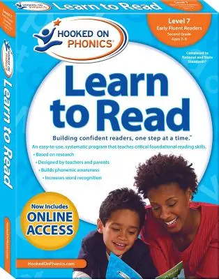 Hooked on Phonics Learn to Read - 7. szint: Early Fluent Readers (második osztály - 7-8 évesek) - Hooked on Phonics Learn to Read - Level 7: Early Fluent Readers (Second Grade - Ages 7-8)