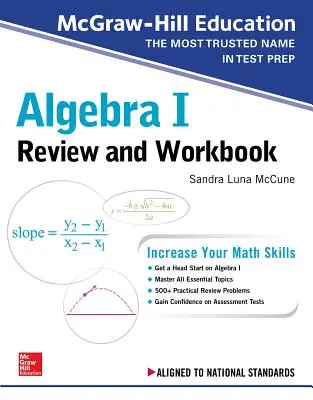 McGraw-Hill Education Algebra I Review and Workbook (McGraw-Hill Education Algebra I felülvizsgálata és munkafüzet) - McGraw-Hill Education Algebra I Review and Workbook