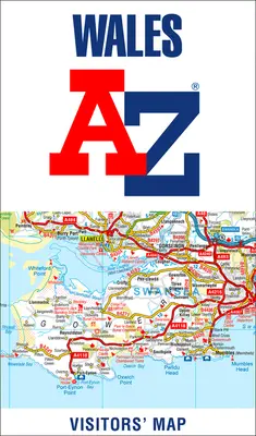 Wales A-Z látogatói térkép - Wales A-Z Visitors' Map