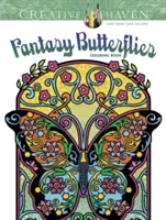 Creative Haven Fantasy pillangók színezőkönyv - Creative Haven Fantasy Butterflies Coloring Book