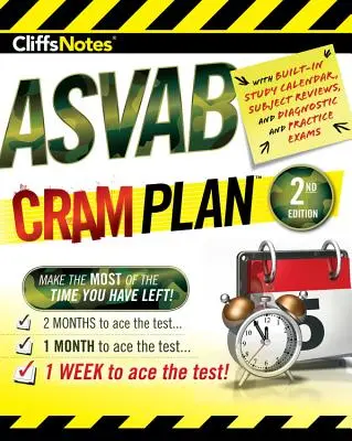 CliffsNotes ASVAB Cram Plan 2. kiadás - CliffsNotes ASVAB Cram Plan 2nd Edition