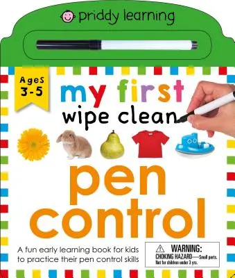 Az első tisztítótörlésem: Pen Control: A Fun Early Learning Book for Kids to Practice Their Pen Control Skills: A Fun Early Learning Book for Kids to Practice Their Pen Control Skills - My First Wipe Clean: Pen Control: A Fun Early Learning Book for Kids to Practice Their Pen Control Skills