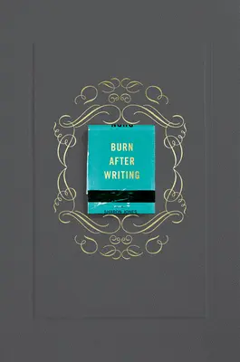 Burn After Writing (szürke) - Burn After Writing (Gray)