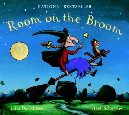 Szoba a seprűn Lapos társaskönyv - Room on the Broom Lap Board Book