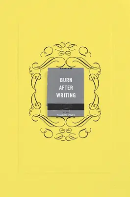 Burn After Writing (sárga) - Burn After Writing (Yellow)