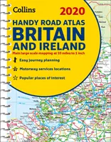 2020 Collins Handy Road Atlas Nagy-Britannia és Írország - 2020 Collins Handy Road Atlas Britain and Ireland