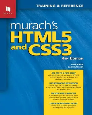 Murach Html5 és Css3, 4. kiadás - Murach's Html5 and Css3, 4th Edition