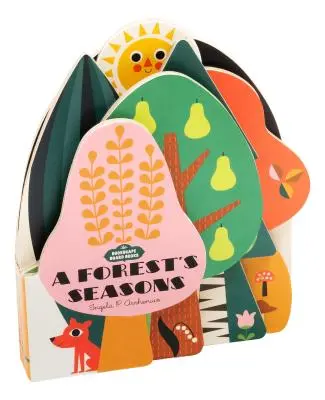 Bookscape Board Books: A Forest's Seasons: (Színes gyermek alakú táblás könyv, Forest Landscape Toddler Book) - Bookscape Board Books: A Forest's Seasons: (Colorful Children's Shaped Board Book, Forest Landscape Toddler Book)