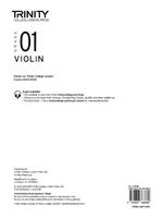 Trinity College London Violin Exam Pieces 2020-2023: Grade 1 (csak a szólam) - Trinity College London Violin Exam Pieces 2020-2023: Grade 1 (part only)