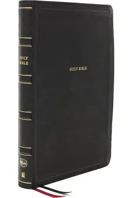 Nkjv, Deluxe Thinline Reference Bible, Leathersoft, Black, Thumb Indexed, Red Letter Edition, Comfort Print: Szent Biblia, New King James Version - Nkjv, Deluxe Thinline Reference Bible, Leathersoft, Black, Thumb Indexed, Red Letter Edition, Comfort Print: Holy Bible, New King James Version