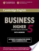 Cambridge English Business 5 Higher Student's Book with Answers (Cambridge English Business 5 Higher Student's Book with Answers) - Cambridge English Business 5 Higher Student's Book with Answers