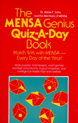 A Mensa zseniális kvíz egy napra című könyv - The Mensa Genius Quiz-A-Day Book