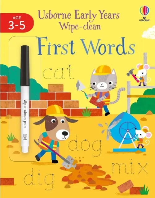 Kisiskoláskorúak Wipe-Clean Első szavak - Early Years Wipe-Clean First Words