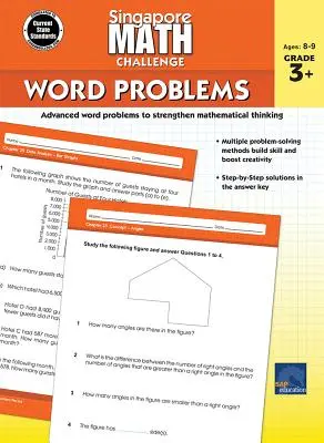 Singapore Math Challenge Word Problems, 3-5. évfolyam - Singapore Math Challenge Word Problems, Grades 3 - 5