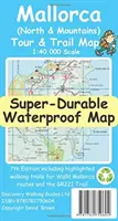 Mallorca North and Mountains Tour and Trail Super Durable Map (7. vydání) - Mallorca North and Mountains Tour and Trail Super Durable Map (7th ed)