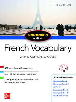 Schaum's Outline of French Vocabulary, ötödik kiadás - Schaum's Outline of French Vocabulary, Fifth Edition