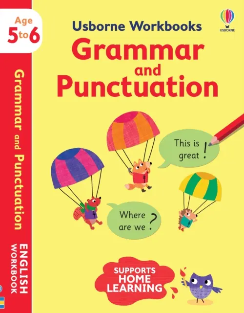 Usborne munkafüzetek Nyelvtan és írásjelek 5-6 - Usborne Workbooks Grammar and Punctuation 5-6