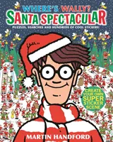 Hol van Wally? Santa Spectacular matricás foglalkoztatókönyv - Where's Wally? Santa Spectacular Sticker Activity Book